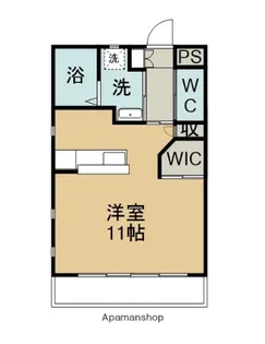 リバティー寺本【2A号室】の間取り