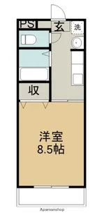 アネモスつつじが丘【1階】の間取り