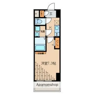 Sun State東海【7階】の間取り