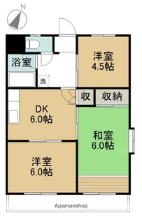 サンハイツ【301号室】の間取り