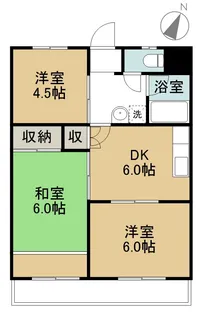 サンハイツ【202号室】の間取り