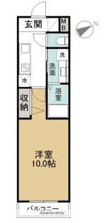 サンライフ芳正【105号室】の間取り