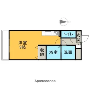 バウムガルテン【305号室】の間取り