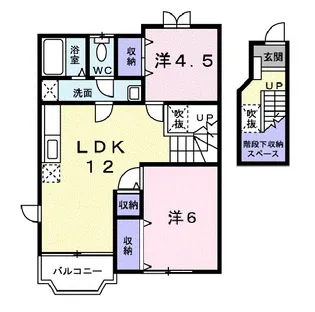 グランドール17【2階】の間取り