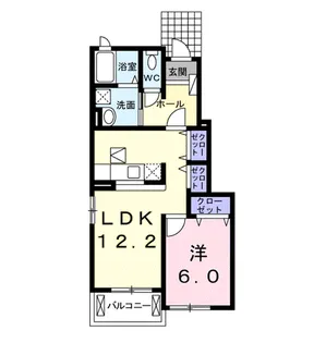 シエロ A【1階】の間取り