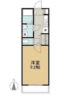 ルミナス常滑【2階】の間取り