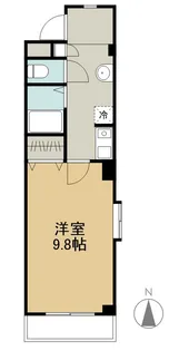 ヴィラ コジマ【3階】の間取り
