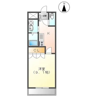 M78プラネット【2階】の間取り