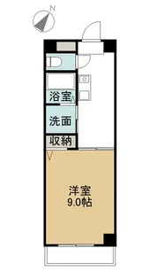 トレル朝倉【2階】の間取り
