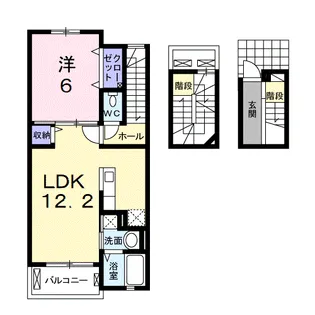 シャイン コート【3階】の間取り