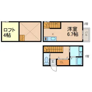 FAIRY (フェアリー)【1階】の間取り