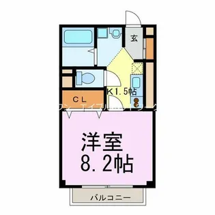 ファーバル常滑【3階】の間取り