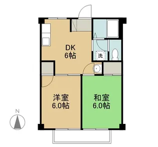 すずめのお宿【103号室号室】の間取り