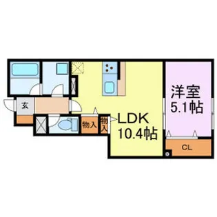 SAKYO6【1階】の間取り