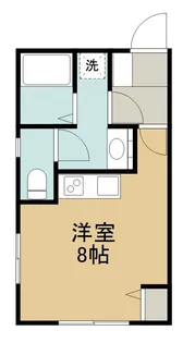 パークレストりんくう第2【1階】の間取り