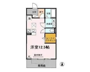 リビングタウン小倉町【1階】の間取り