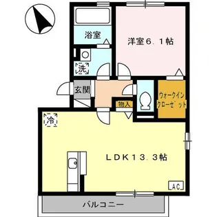 ベニルージュ【2階】の間取り