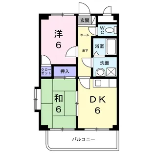 フローレンスAH【2階】の間取り