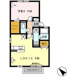 オルランシア【2階】の間取り