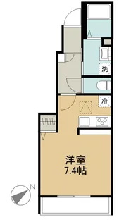 アムール【1階】の間取り
