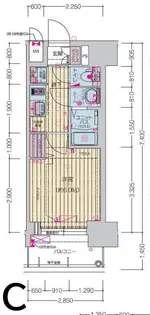 プレサンス桜山駅前アフォード【3階】の間取り