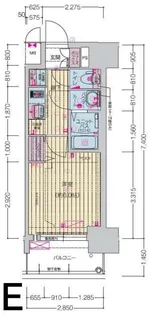 プレサンス桜山駅前アフォード【6階】の間取り