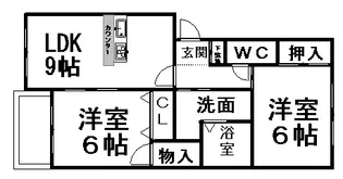 ソレアード カーサ【1階】の間取り