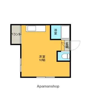 サンシャインフジパートⅣ【6階】の間取り