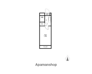サンシャインフジパートⅣ【818号室】の間取り