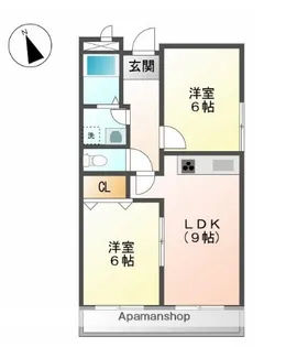 日進エクセルハイツ【8階】の間取り