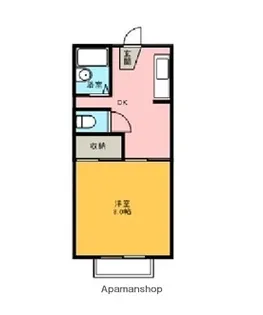 グリーンアルス【1階】の間取り