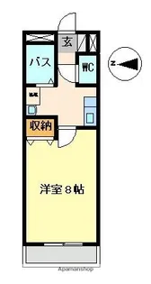 セレニール和合Ⅱ【3階】の間取り