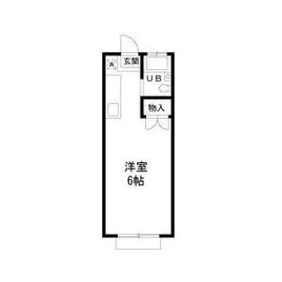 エステートピア岩崎台【2階】の間取り
