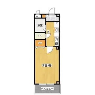 レジデンス青山ミレニアム【3階】の間取り