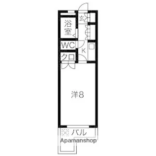 ドミトリー【4階】の間取り