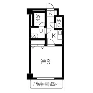 ドエル白土【309号室】の間取り