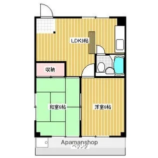 パークイワサキ【2階】の間取り