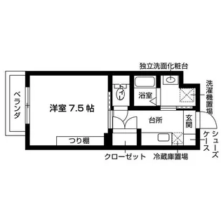 モルゲンレーテ【102号室】の間取り