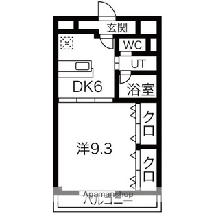 THE VENUSU OF WHITEⅡ【2階】の間取り