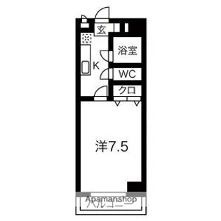 アーバンビル早川【6階】の間取り