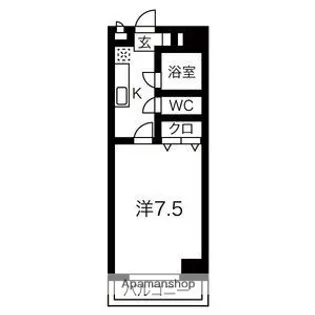 アーバンビル早川【6階】の間取り