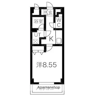 すまいる根浦【401号室】の間取り