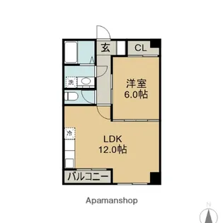 近藤ハイツ【302号室】の間取り