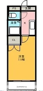 K・フォレスト【317号室】の間取り