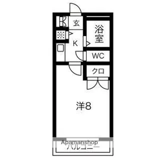 スカイライフ【1階】の間取り