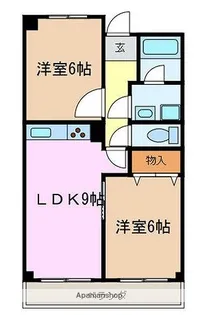 日進エクセルハイツ【407号室】の間取り