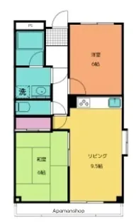 日進エクセルハイツ【5階】の間取り