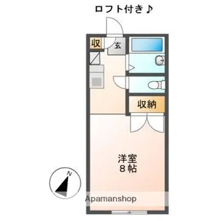 ヴェルデ【1階】の間取り