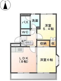 エトワール【301号室】の間取り