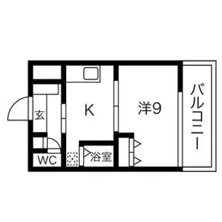 メルヴェーユ45【4階】の間取り